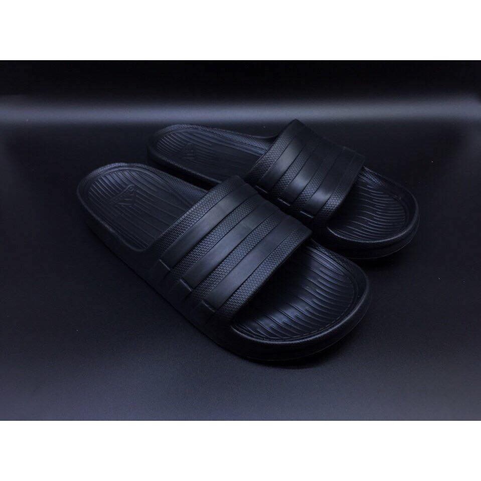 Adidas Mens Sliders Duramo Slides Shoes Pool Beach Sandals Slippers Black  G15890 | eBay