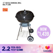 Home Fix 17" Kettle Charcoal Grill 907 Gaisano Grand