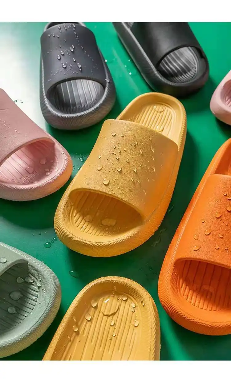 yeezy orange slides