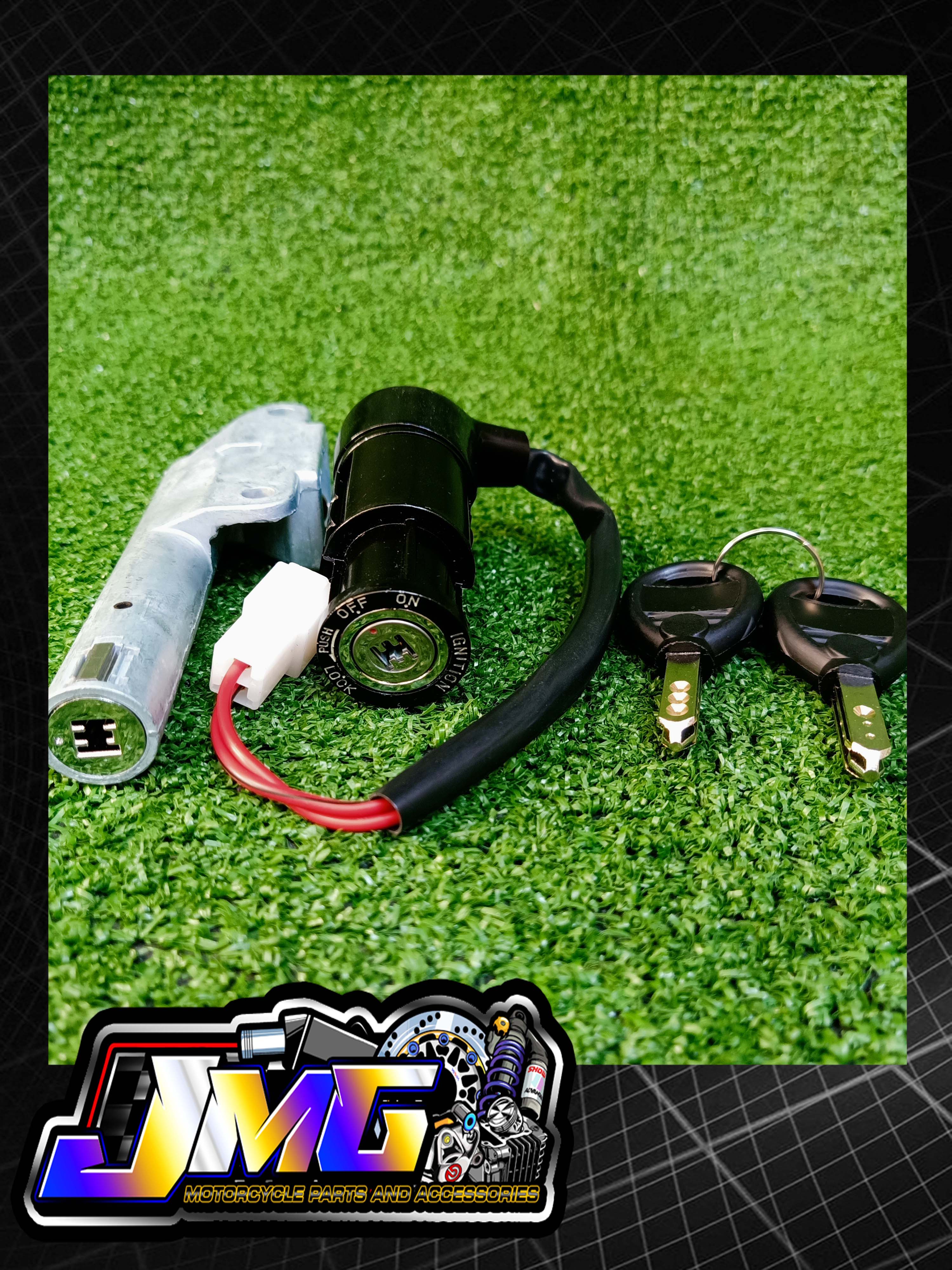 Switches イグニッションスイッチHonda MTX125、MTX200 83-95（4ワイヤ） Ignition Switch Honda MTX125, MTX200 83-95 (4 Wires)