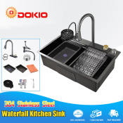Stainless Steel Kitchen Sink with Faucet - Topmount (Brand name not available)