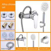 Bathroom Shower Set with Hot/Cold Mixer Valve, Faucet