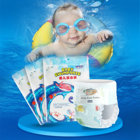 Waterproof Disposable Swimming Diaper Pants for Infants and Kids