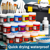 Hami 100ML Waterproof Acrylic Paint for DIY Art Projects