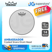 Remo Ambassador Coated Drum Head Set for Snare/Tom Drums