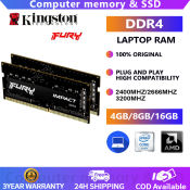 Kingston Fury Impact DDR4 Notebook RAM, 16GB 2400MHz