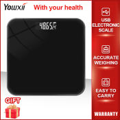 YOWXII Body Fat Scale with Liquid Crystal Display