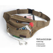 Sports Canvas Chest Bag - Men's Waist Bag (Brand: )