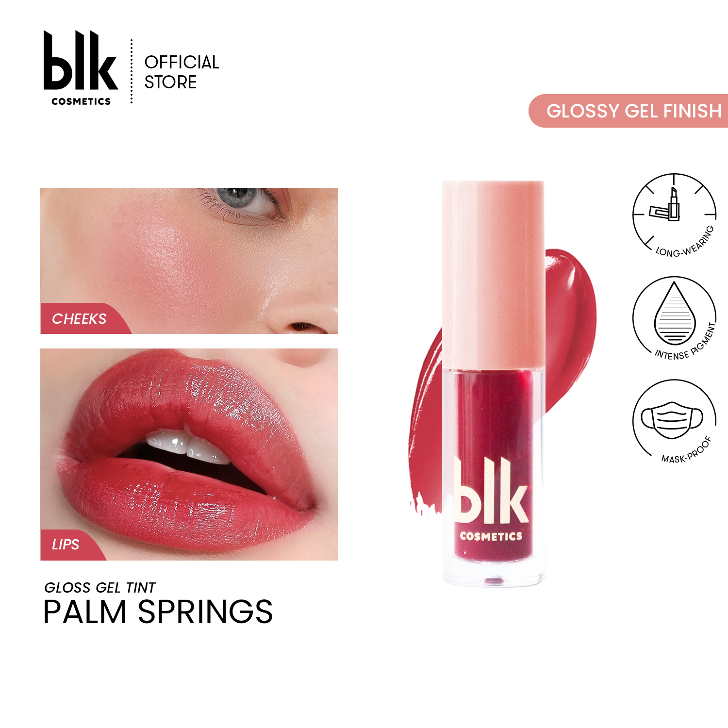 Discount on Blk Cosmetics  shoes - SKU:   Fresh  Gloss Gel Tint Palm Springs