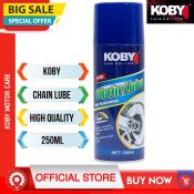 Koby Chain Lube High Quality 250ml Standard Lubricant