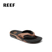 Reef Fanning Black And Tan Mens Sandals