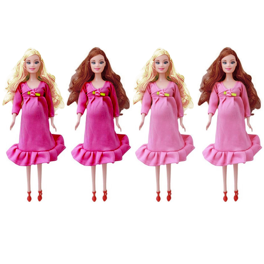 Brightberry Pregnant Barbie Doll - Kids Playset 30cm