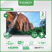 Everest 32 Inch High Definition Smart Tv/ Google, Netflix and More/ Multi Screen/ 2 Years Warranty