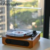 Fornuts Retro Vinyl Player with Bluetooth Speaker