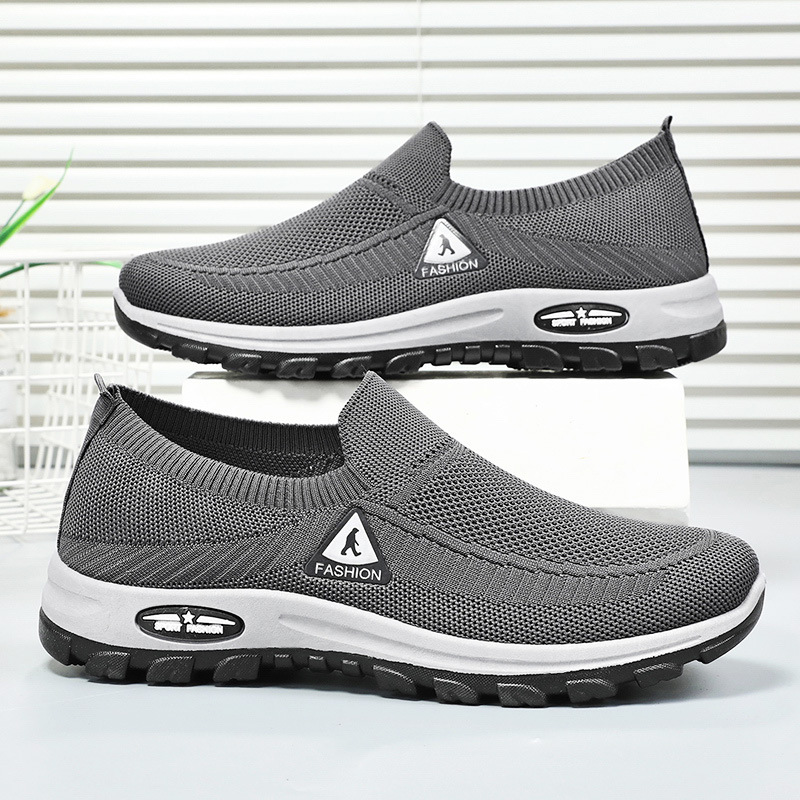 Slip on shoes for men casual loafer for men rubber shoes men's fashion flat  sneaker shoes walking shoes for men