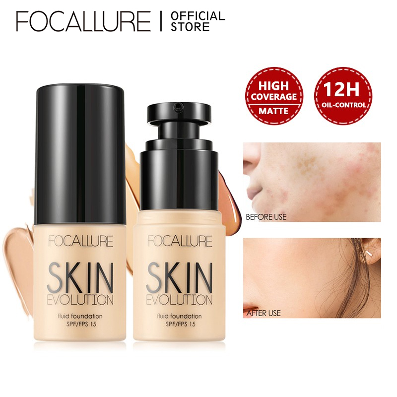 Discount on Focallure  shoes - SKU:  Face Makeup Base Face Liquid Waterproof Foundation Bb Cream Concealer Foundation Primer Easy To Wea