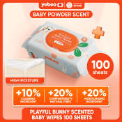 Yoboo Scented Baby Wipes - Safe, Hygienic, Alcohol-free