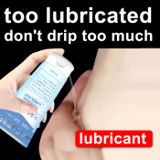 "Safe and Easy-to-Clean Water-Based Lubricant Gel - "