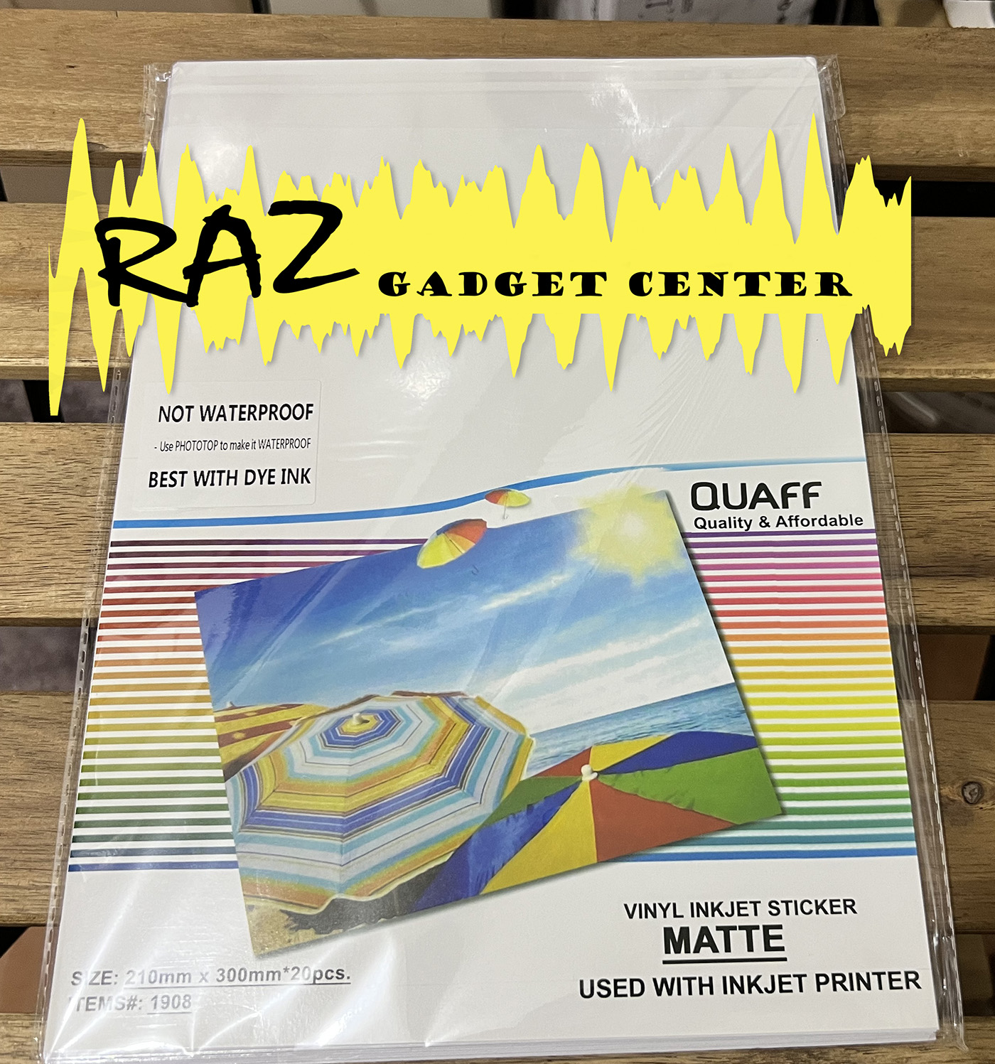 QUAFF Magnetic Sheets A4 - Comcard