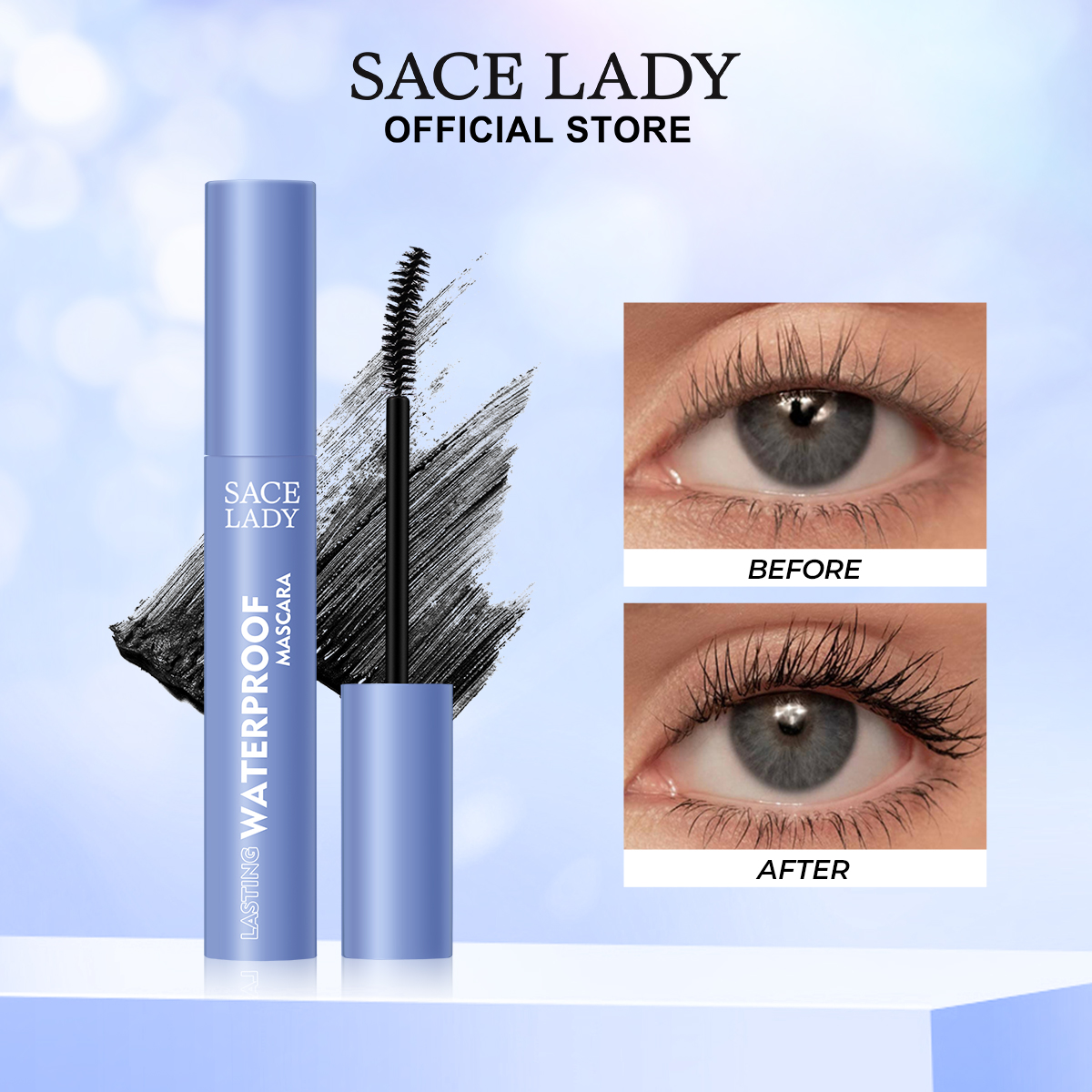 Discount on Sace Lady  shoes - SKU:  Mascara Waterproof  Curling Long-Lasting Mascara 