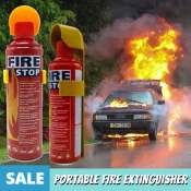 Portable Mini Fire Extinguisher - Safe & Easy to Use