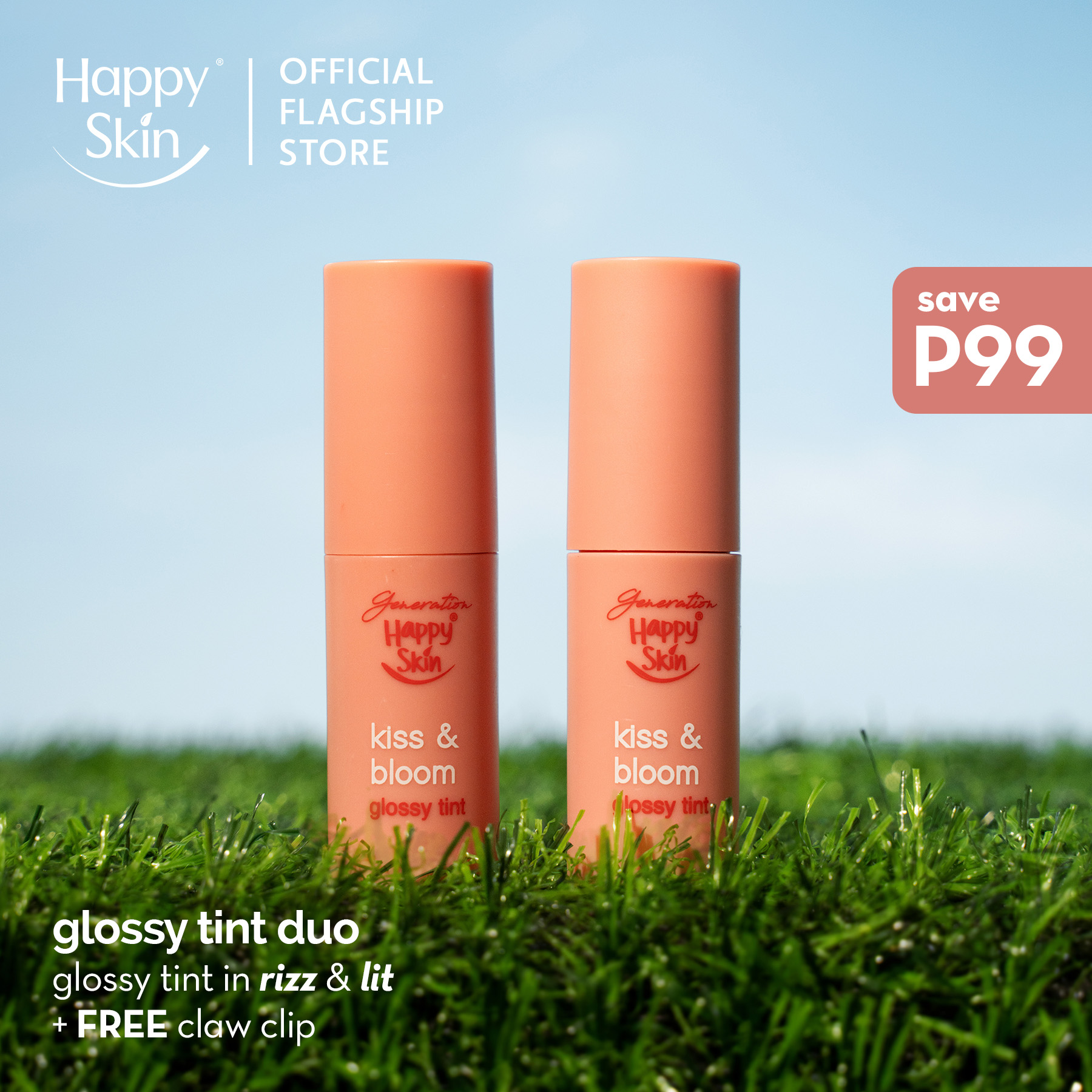 Discount on Happy Skin  shoes - SKU: Generation Happy Skin Glossy Tint Duo (Rizz + Lit)