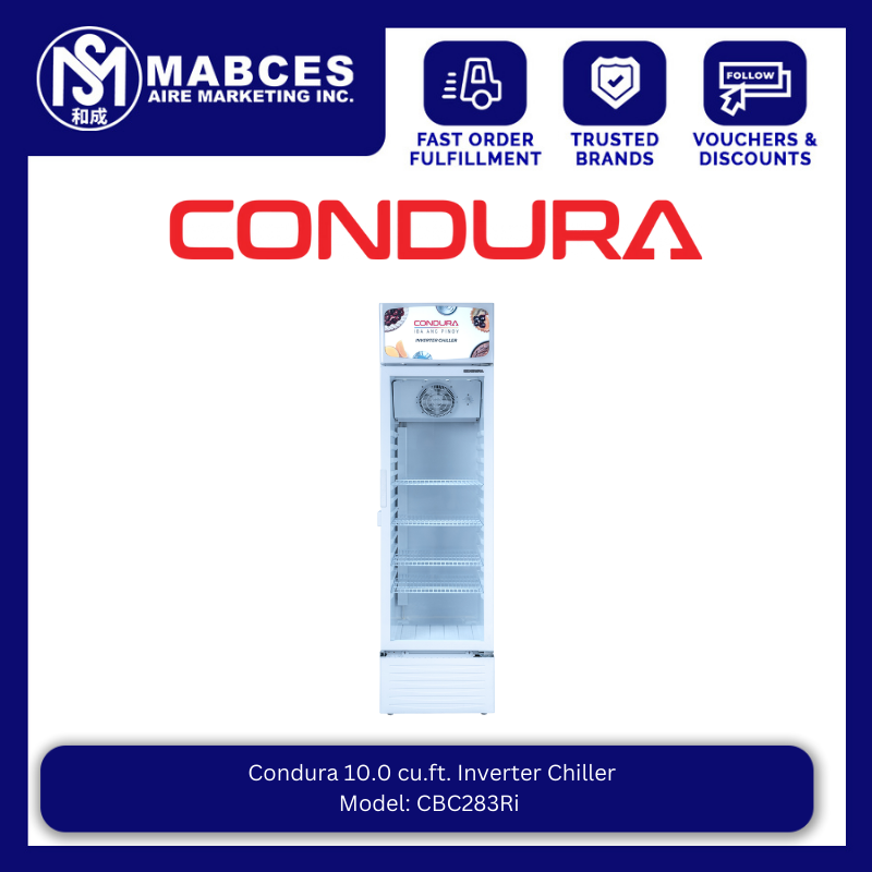 Condura 10 cu. ft. Inverter Chiller CBC283Ri