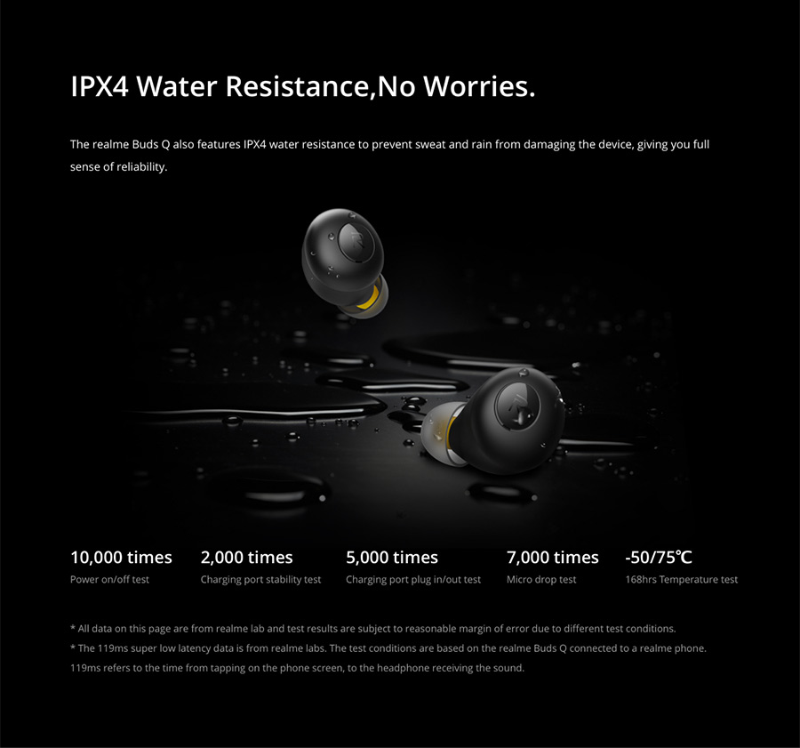 Charging Case Realme Buds Q Test Charging Case Realme Buds Q