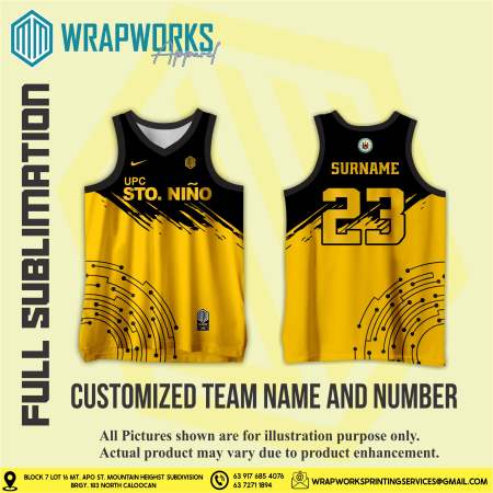 Customized Full-Sublimation Basketball Uniform