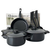 Non-Stick Cookware Set with Kitchen Tools, 13 pcs