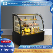 Frost-free cake display cabinet for commercial use