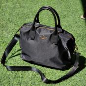 Kate Spade Black Nylon Crossbody Bag with Detachable Strap