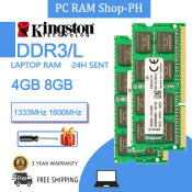 Kingston Laptop RAM 4GB/8GB DDR3 1333/1600MHz PC