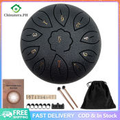 Steel Tongue Drum Set 6" 11 Tune Handpan with Bag