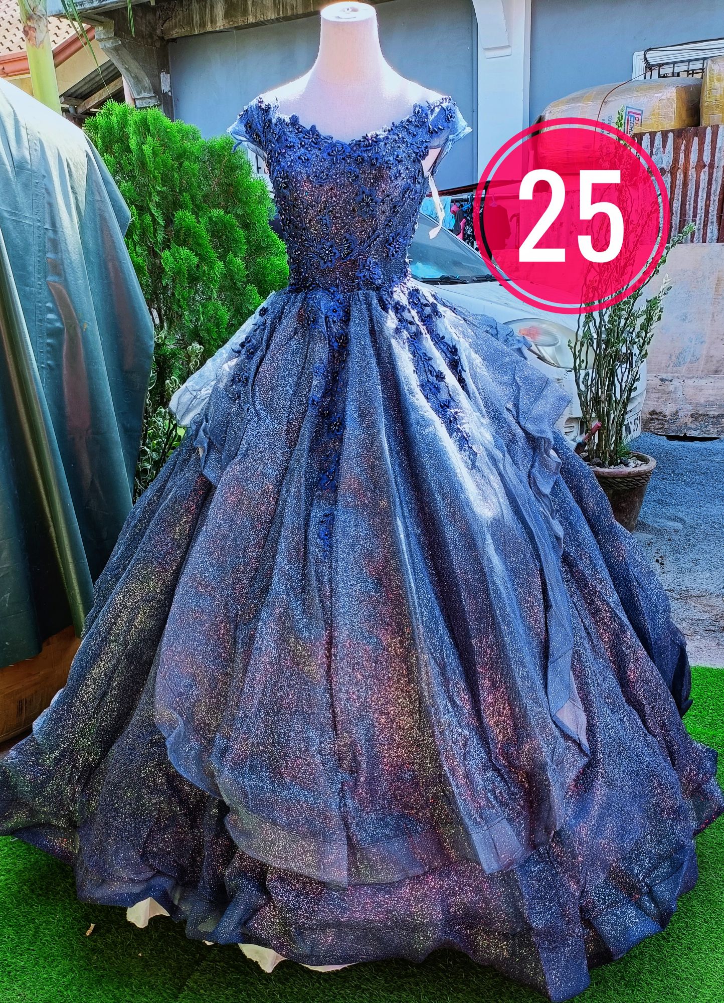 Graduation ball shop gown in divisoria