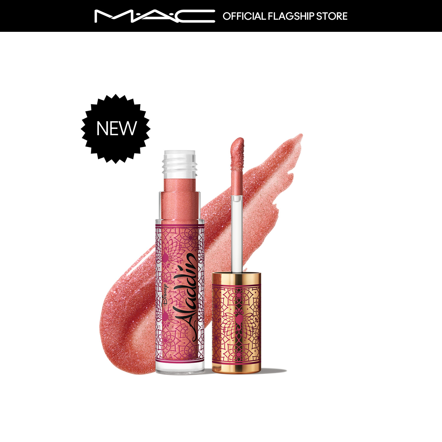 Discount on M·a·c  shoes - SKU: [Limited Edition Mac 40 Disney Favorites] Aladdin Lipglass Jewels On Jewels