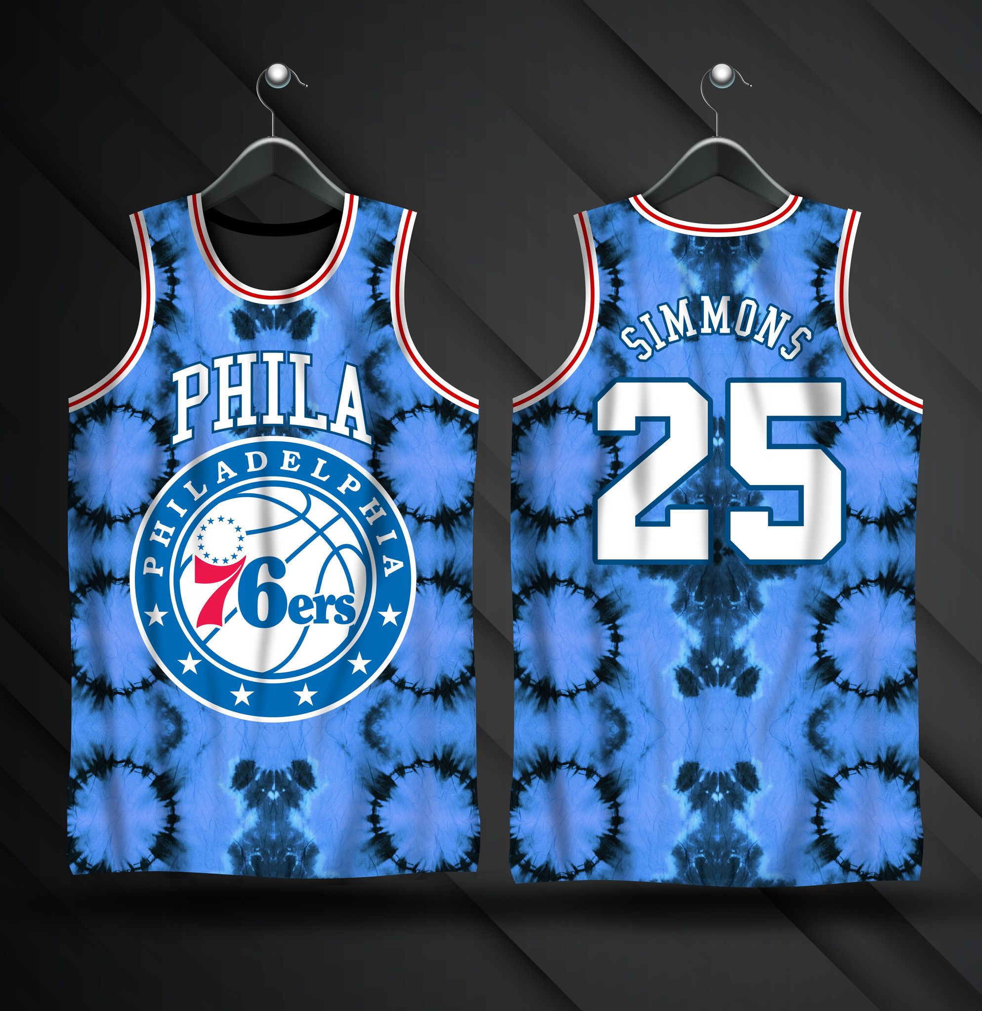 New 2022 BASKETBALL JERSEY 76ers 05 BEN SIMMONS FREE CUSTOMIZE OF NAME AND  NUMBER ONLY full sublimation high quality fabrics jersey/ trending jersey/ jersey