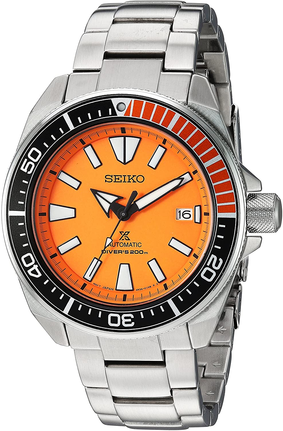 Đồng hồ Seiko cổ sẵn sàng (SEIKO SRPC07 Watch) Seiko SRPC07 Prospex Analog  Display Automatic Self Wind Silver Watch [Hộp & Sách hướng dẫn của Nhà sản  xuất + Người bán bảo
