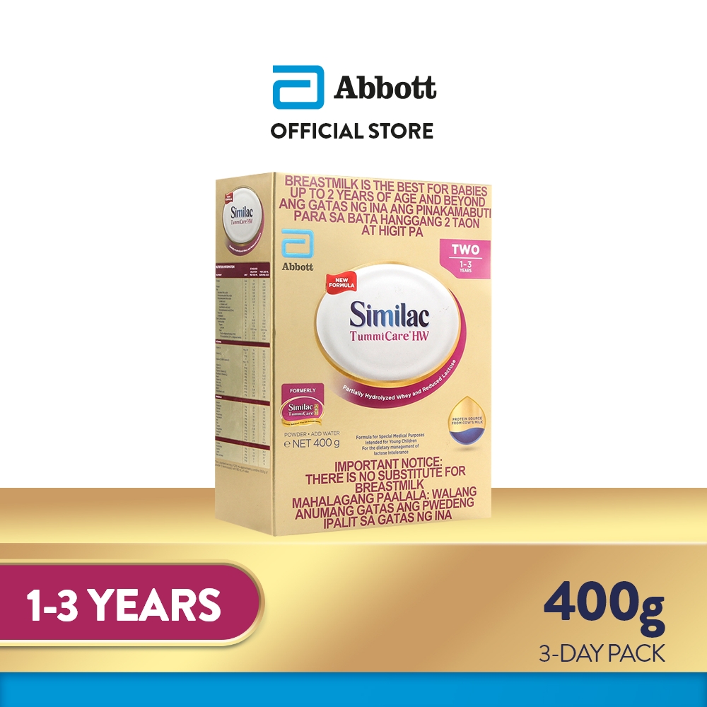 Similac TummiCare HW Two 400g, For Kids 1-3 Years Old