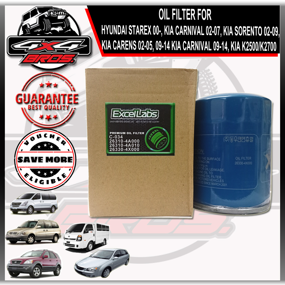 Shop Kia Carnival Oil Filter online