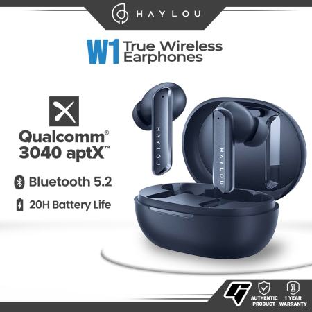 Haylou W1 True Wireless Earphones with Bluetooth 5.2 and aptX