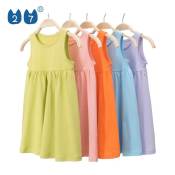 Girls' Sleeveless Tutu Dress - Assorted Colors, Ages 1-10