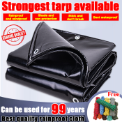 Durable Waterproof Tarpaulin - Thickened, Wear-resistant, Multiple Sizes Available