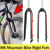 MerocaLUTU M6 MTB Rigid Fork - Lightweight Aluminum Alloy