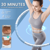 Medusa 6-Section Detachable Hula Hoop for Adult Exercise