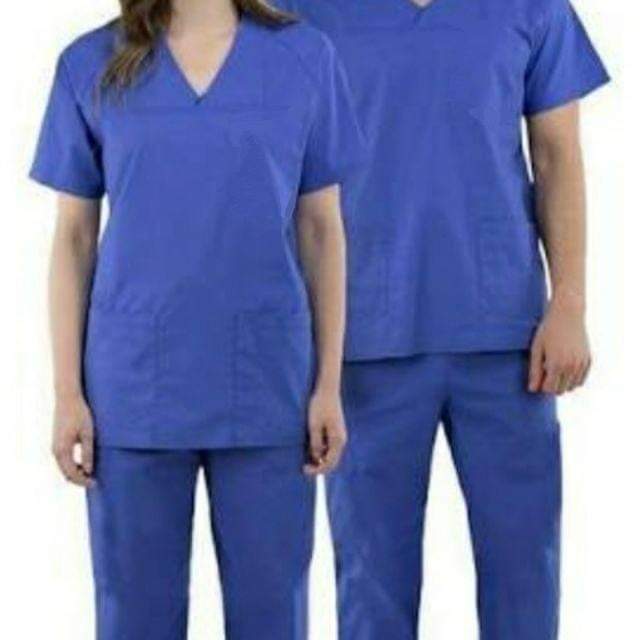 MEDICAL UNIFORM UNISEX 'SCRUB SUIT TERNO(good quality,perfect fit