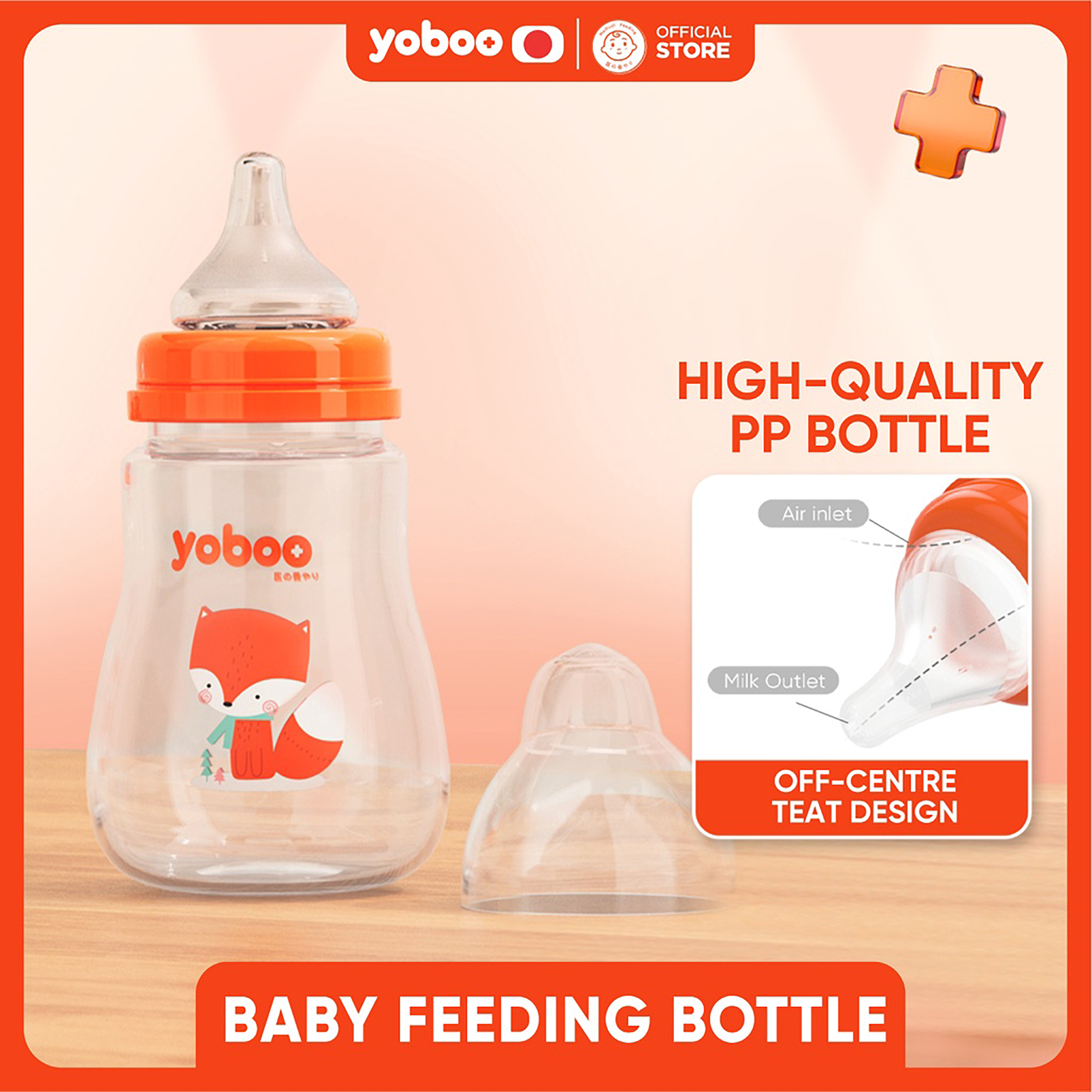 yoboo Anti Colic Baby Feeding Bottle, Newborn Anti Colic Bottles For Sale