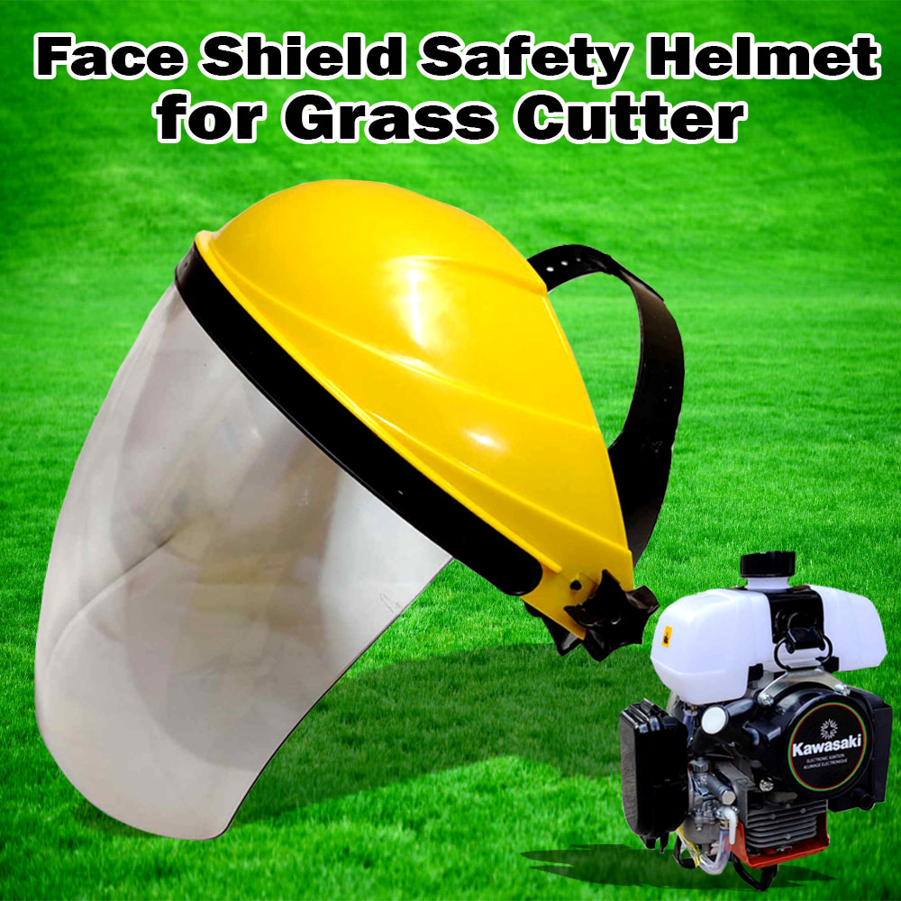 Face Shield Safety Helmet for Brush Cutter Grass Trimmer Lazada PH