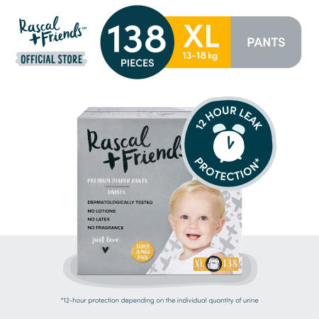 Rascal + Friends XL Diaper Pants Super Jumbo Box