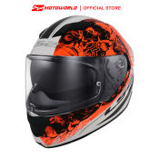 LS2 Motorcycle Full Face Helmet FF320 Stream Evo Throne